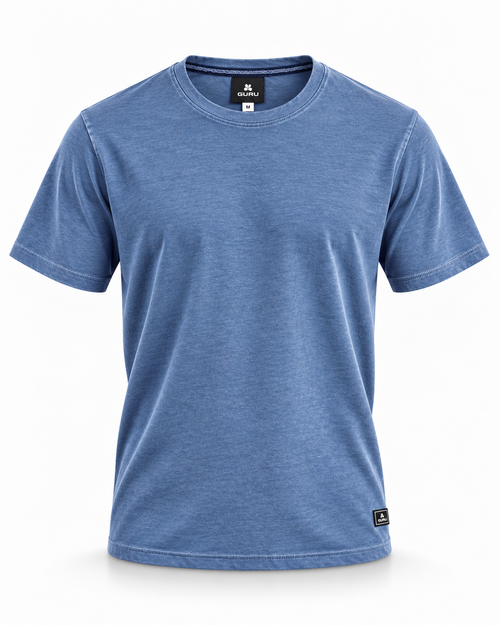 Load image 1 in gallery view. Men's washed T-shirt Gu Rud