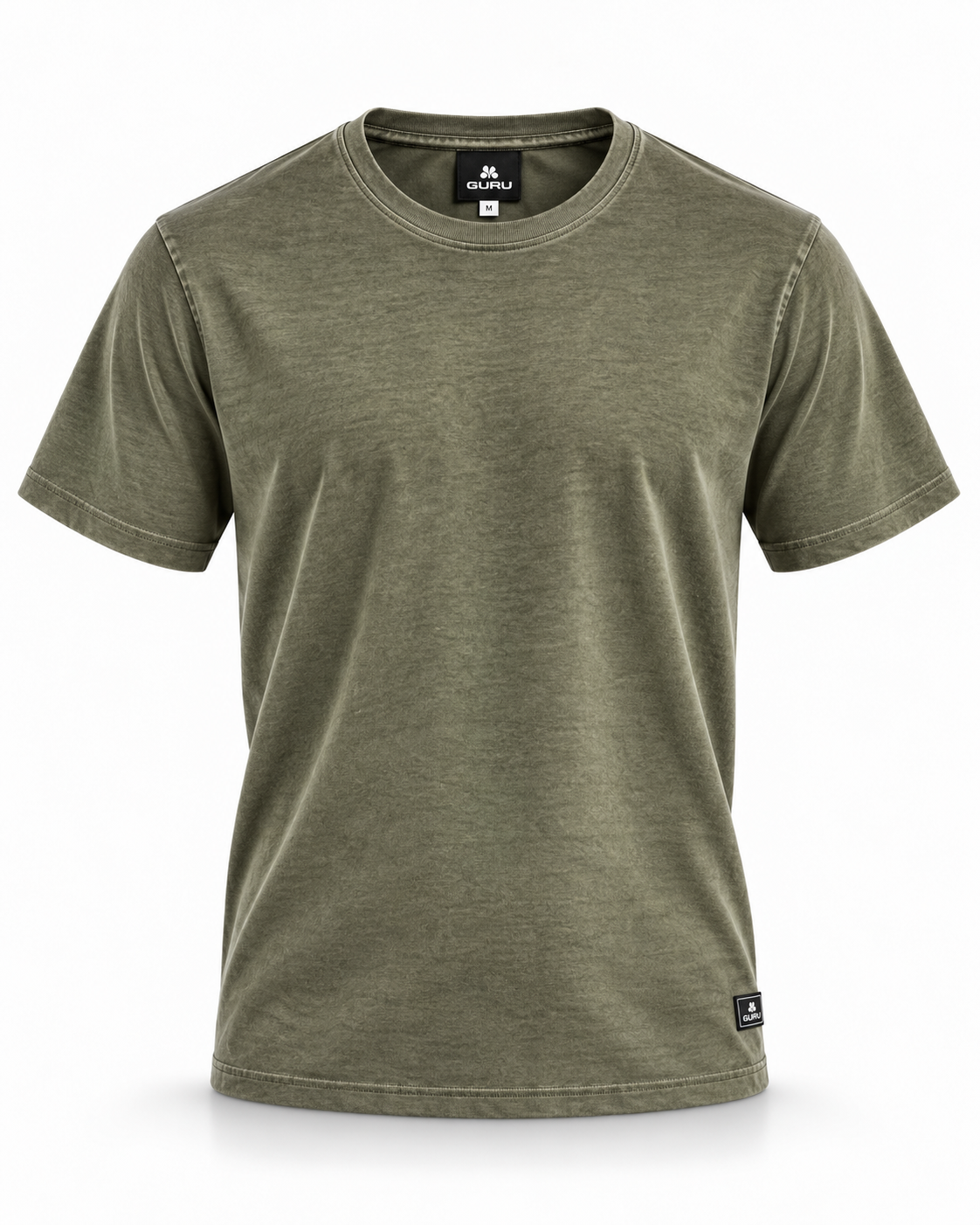 Men's washed T-shirt Gu Rud