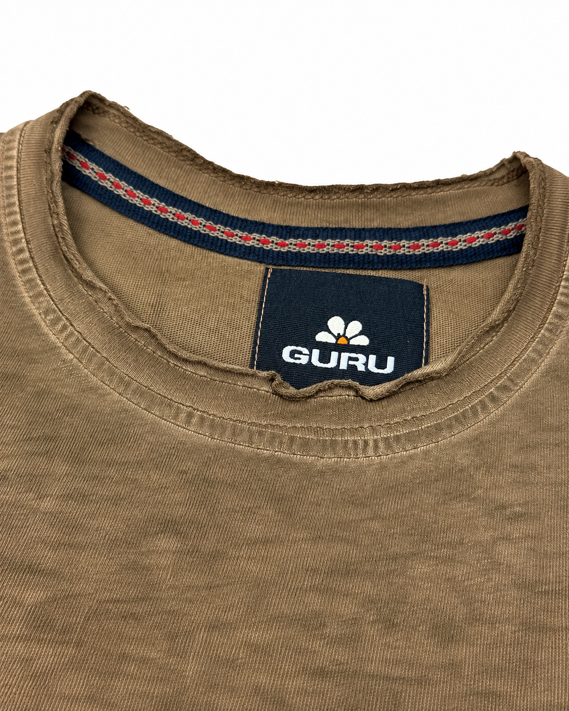 Men's washed T-shirt Gu Rud