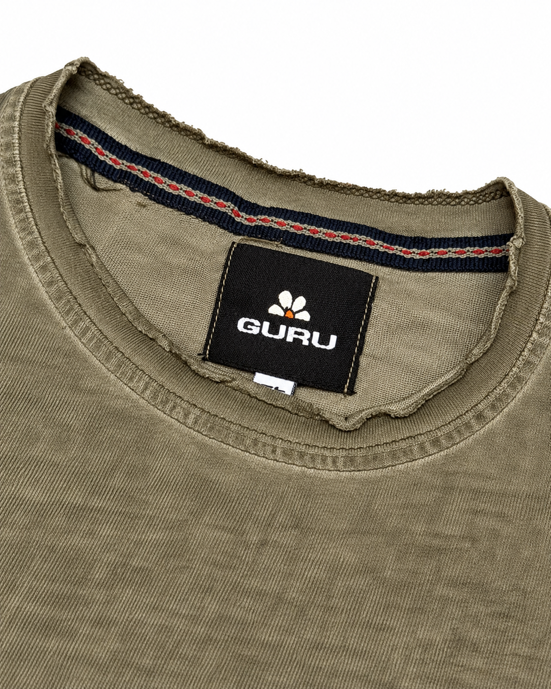 Men's washed T-shirt Gu Rud