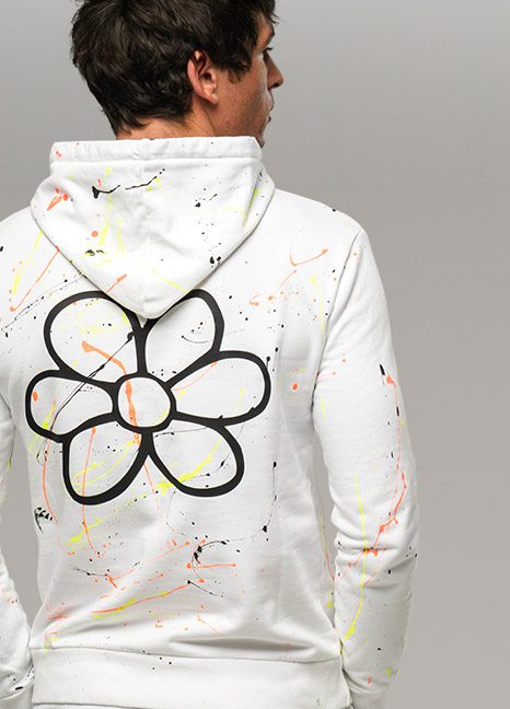 Felpa Uomo GURU Paint Splatter 1214