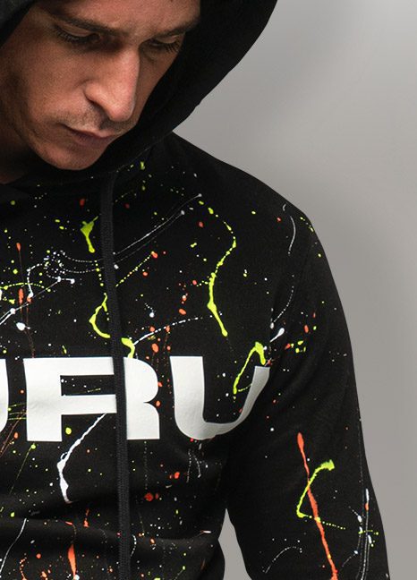 Felpa Uomo GURU Paint Splatter 1214
