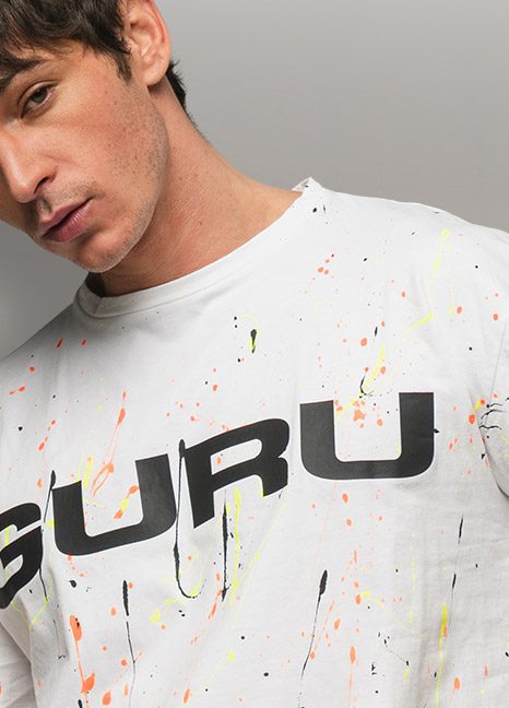 Charger l'image 1 dans la galerie. T-shirt Homme GURU Paint Splatter 1216