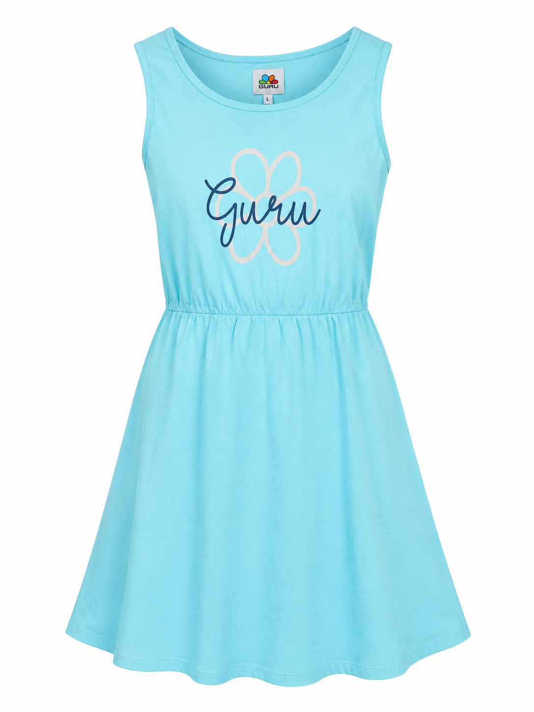 Abito Donna Guru in Jersey con Grafica Iconica GD3505