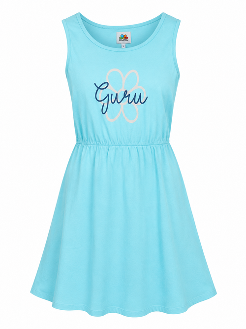 Carica immagine 1 in visualizzazione galleria. Abito Donna Guru in Jersey con Grafica Iconica GD3505