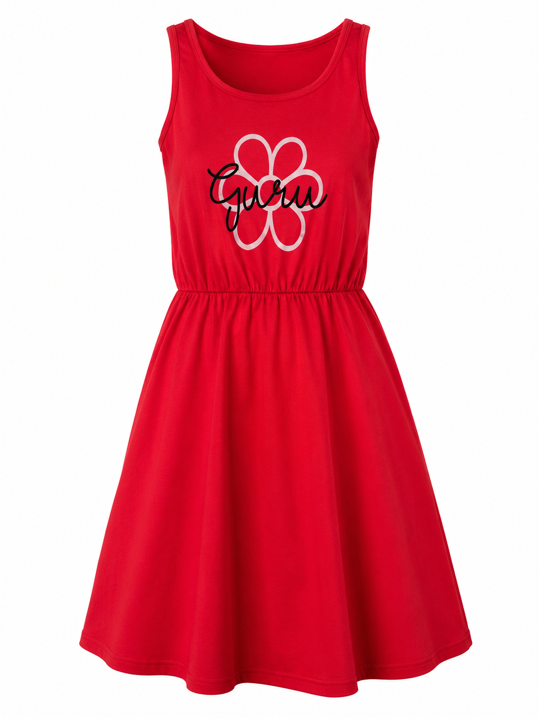 Abito Donna Guru in Jersey con Grafica Iconica GD3505