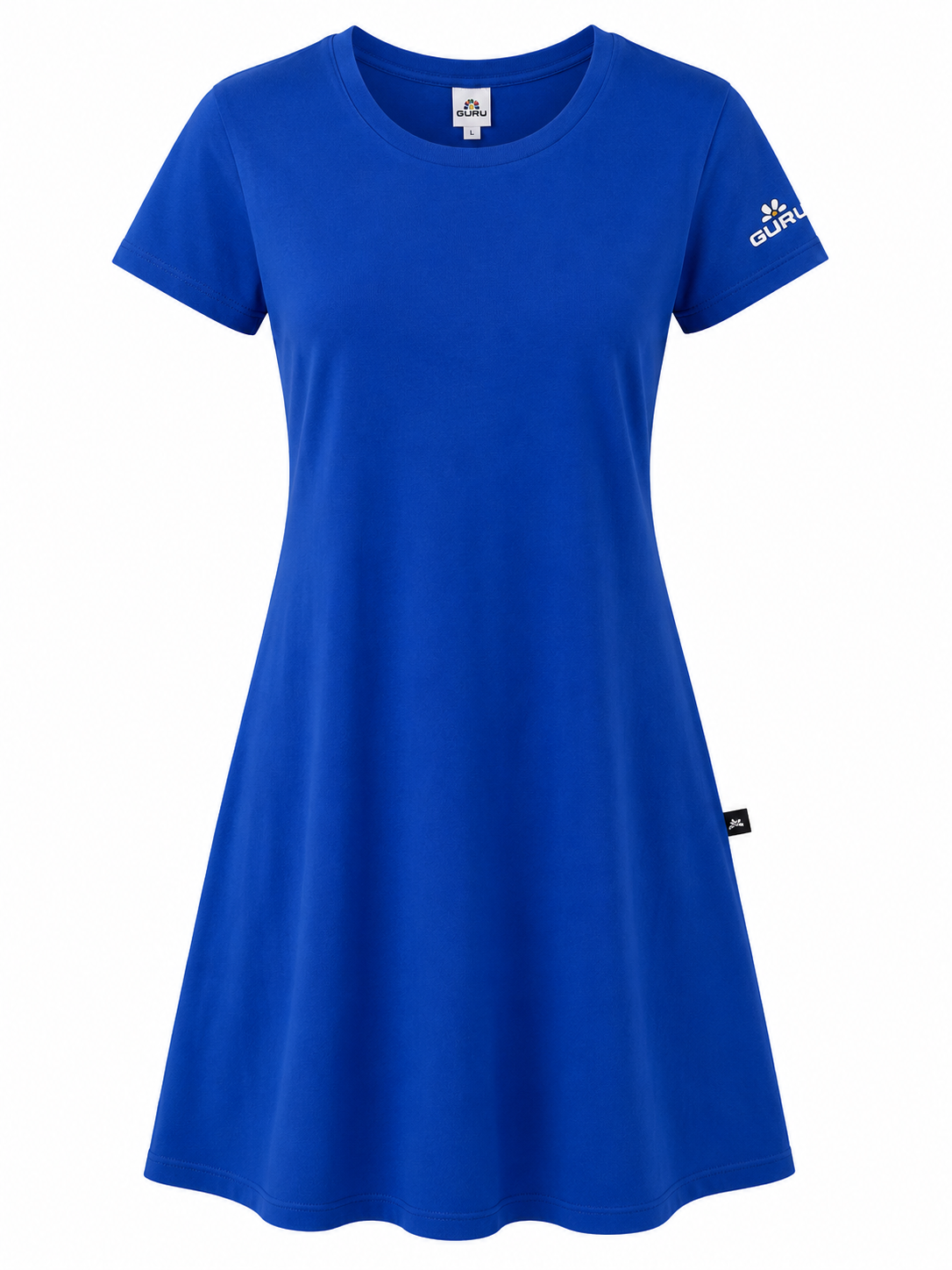 Vestito Donna Guru in Jersey con Logo sulla Manica GD6302