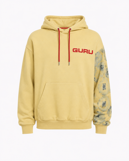 Carica immagine 1 in visualizzazione galleria. Bloom Hoodie Uomo con Maxi Ricamo GURU GM122