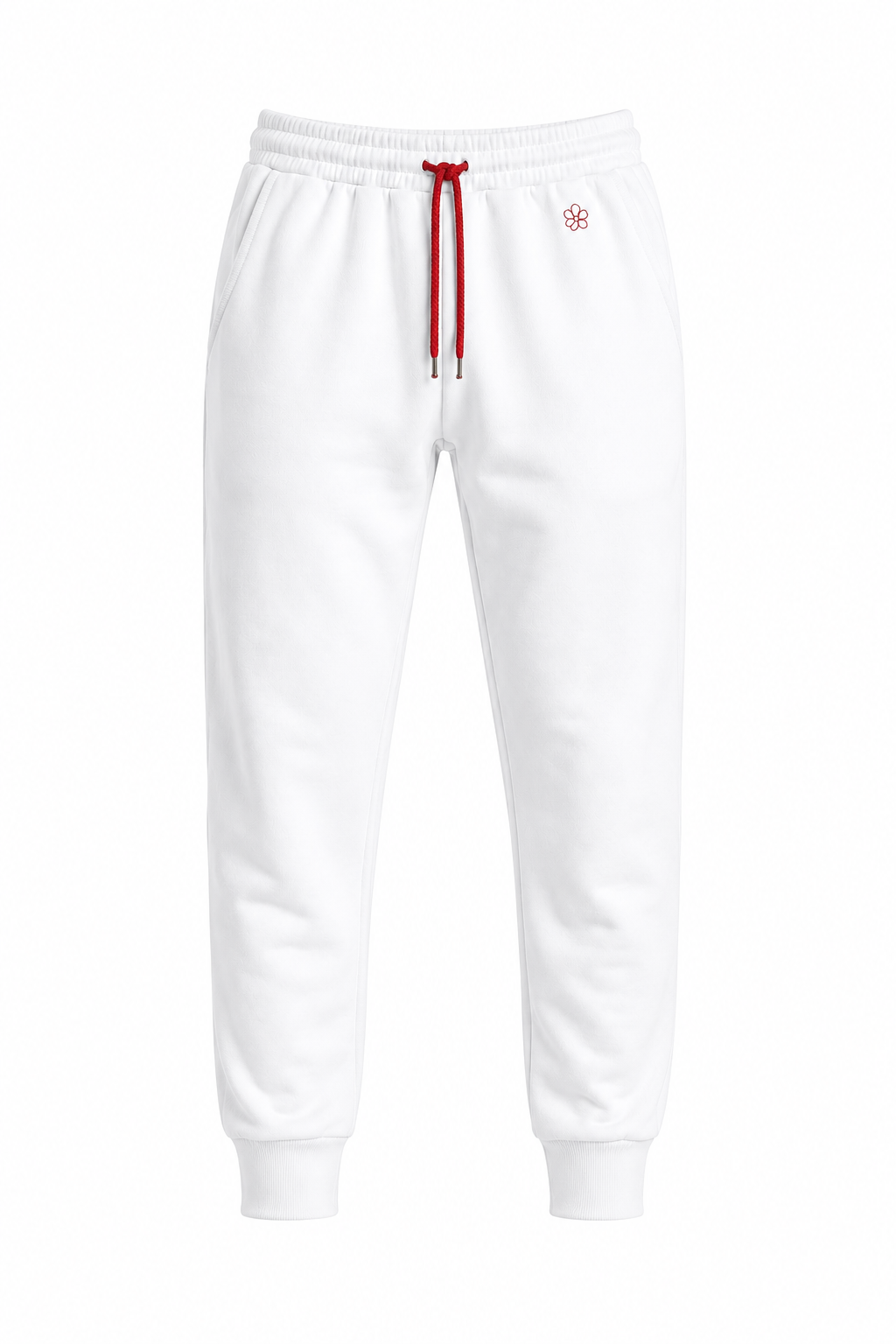 Pantaloni Uomo Felpa Bloom con Coulisse Rossa GM131