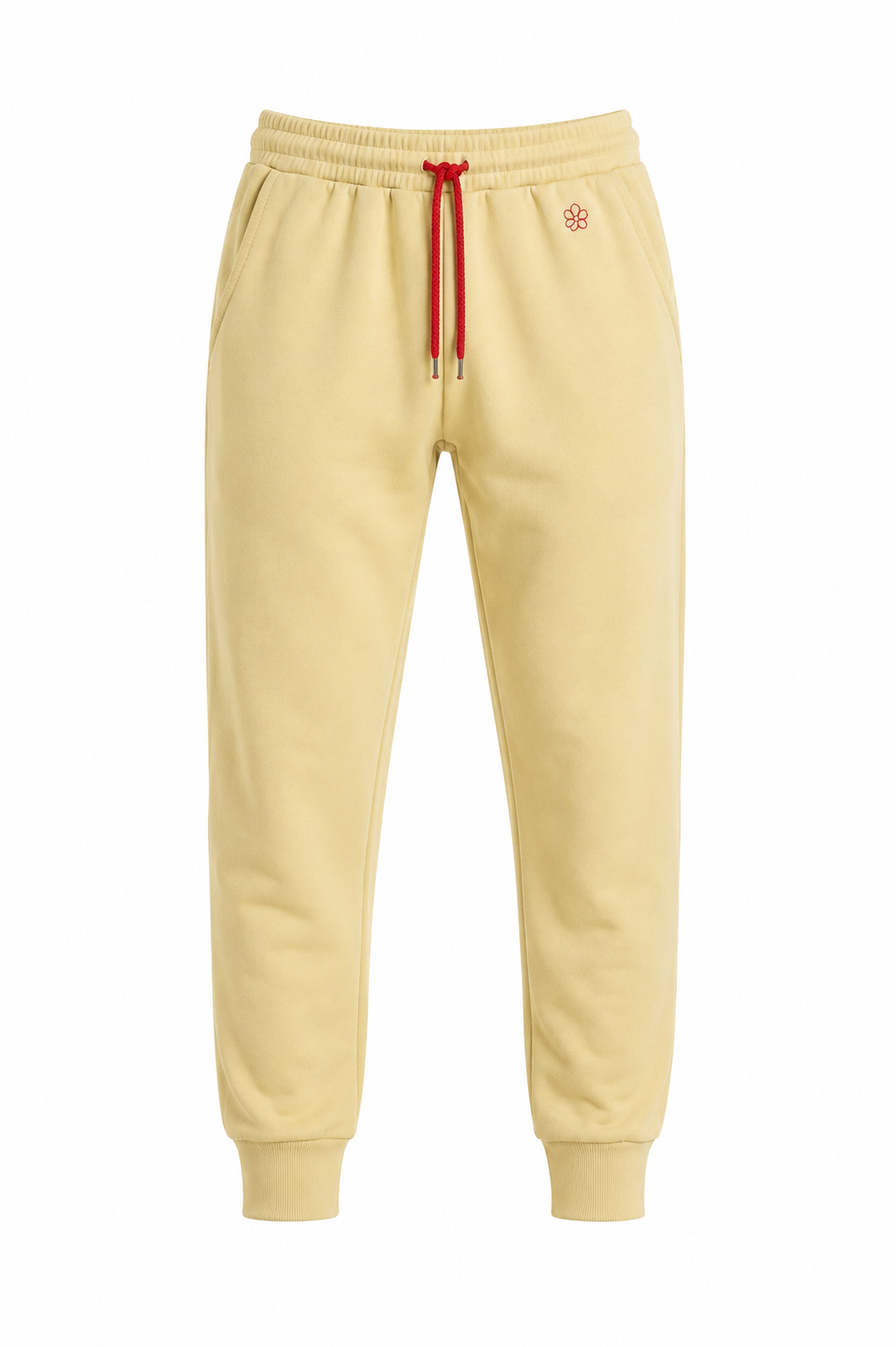 Pantaloni Uomo Felpa Bloom con Coulisse Rossa GM131