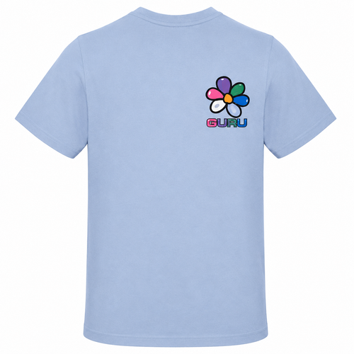 Load image 1 in gallery view. T-Shirt Uomo GURU Flower Statement Graphic STYLE11