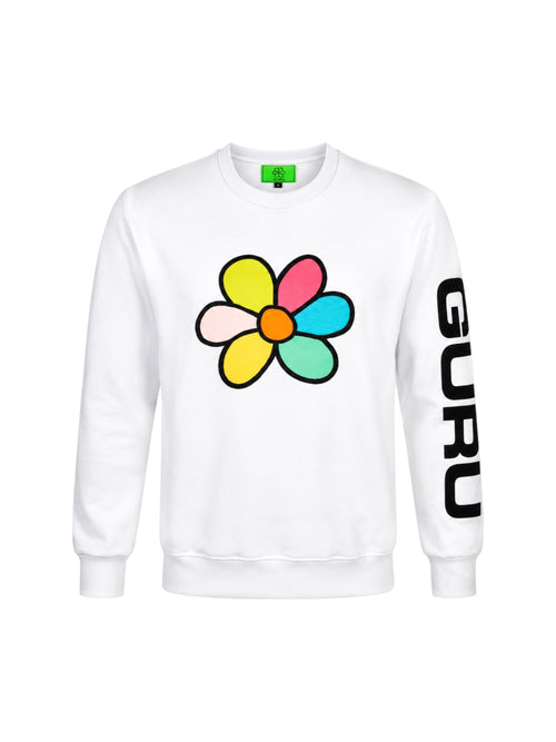 Charger l'image 1 dans la galerie. Sweat-shirt Femme GURU Regular Flower Graphic 0012