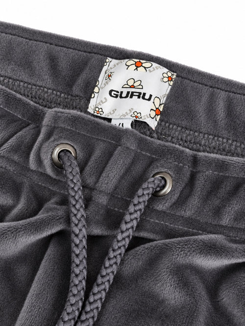 Load image 1 in gallery view. Pantalone donna GURU T62G1 05054 antracite – dettaglio vita elasticizzata e coulisse