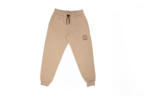 Pantalone uomo con polsino e ricamo