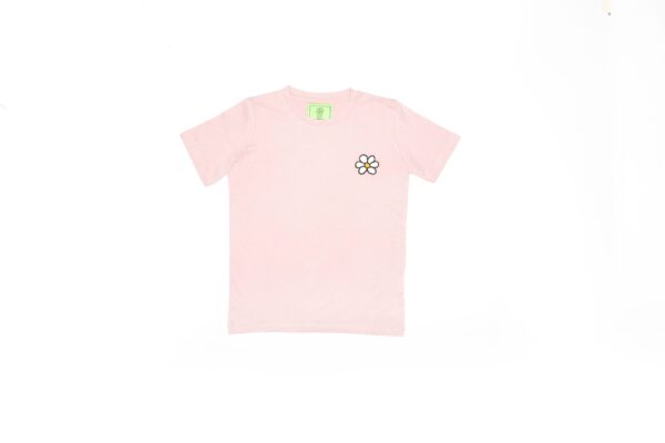T-shirt femme avec marguerite brodée – Image 3