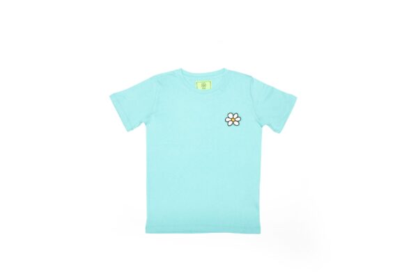 T-shirt femme avec marguerite brodée – Image 5