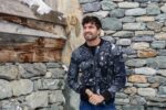 Blouson bombardier à motifs pour hommes