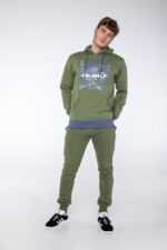 Men's hooded sweatshirt with pockets