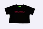 Women's cropped T-shirt with studs - Image 10