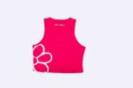 Women's cropped T-shirt with studs - Image 16
