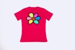 T-shirt donna margherita multicolor - immagine 7