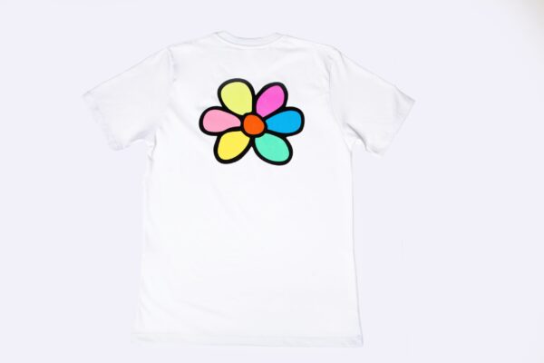 Men's multicolor daisy T-shirt - Image 16