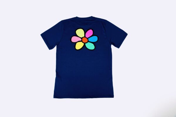 Men's multicolor daisy T-shirt - Image 7