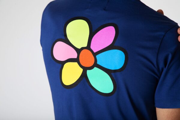 Men's multicolor daisy T-shirt - Image 25