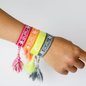 Bracelet Guru Unisex embroidered