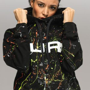 Sweat-shirt noir pour femmes