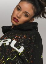 Women's black sweatshirt - Image 4