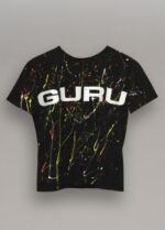 T-shirt noir pour femmes – Image 3