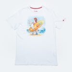 Summer Bloom T-shirt homme Seaside Rebels - Optical White