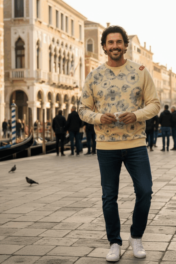 Summer Bloom Felpa All-over - immagine 1