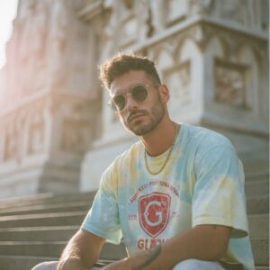 Summer Bloom T-shirt Uomo “Audentes Fortuna Iuvat”