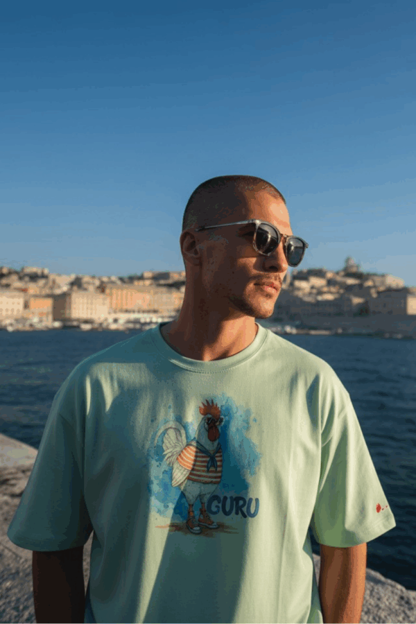 Summer Bloom Seaside Rebels T-shirt Uomo – Aquatic Awe - immagine 1
