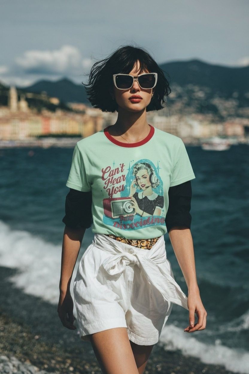 GW102-AWE Bloom T-shirt Donna – Aquatic Awe - immagine 1