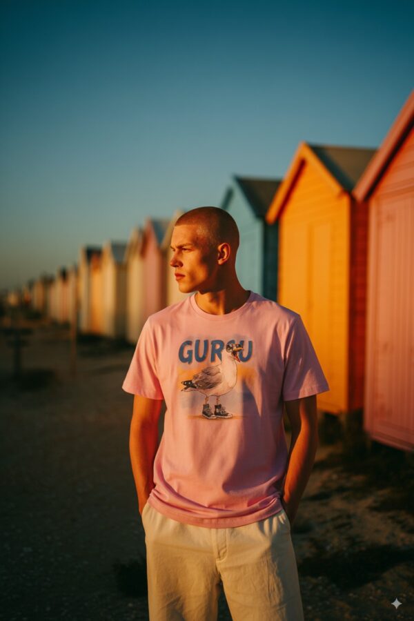 Summer Bloom Seaside Rebels T-shirt Uomo – Transcendent Pink - immagine 1