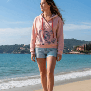 Summer Bloom Hoodie Donna All-Over