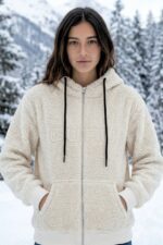 Zip intégral et sweat à capuche pour femmes